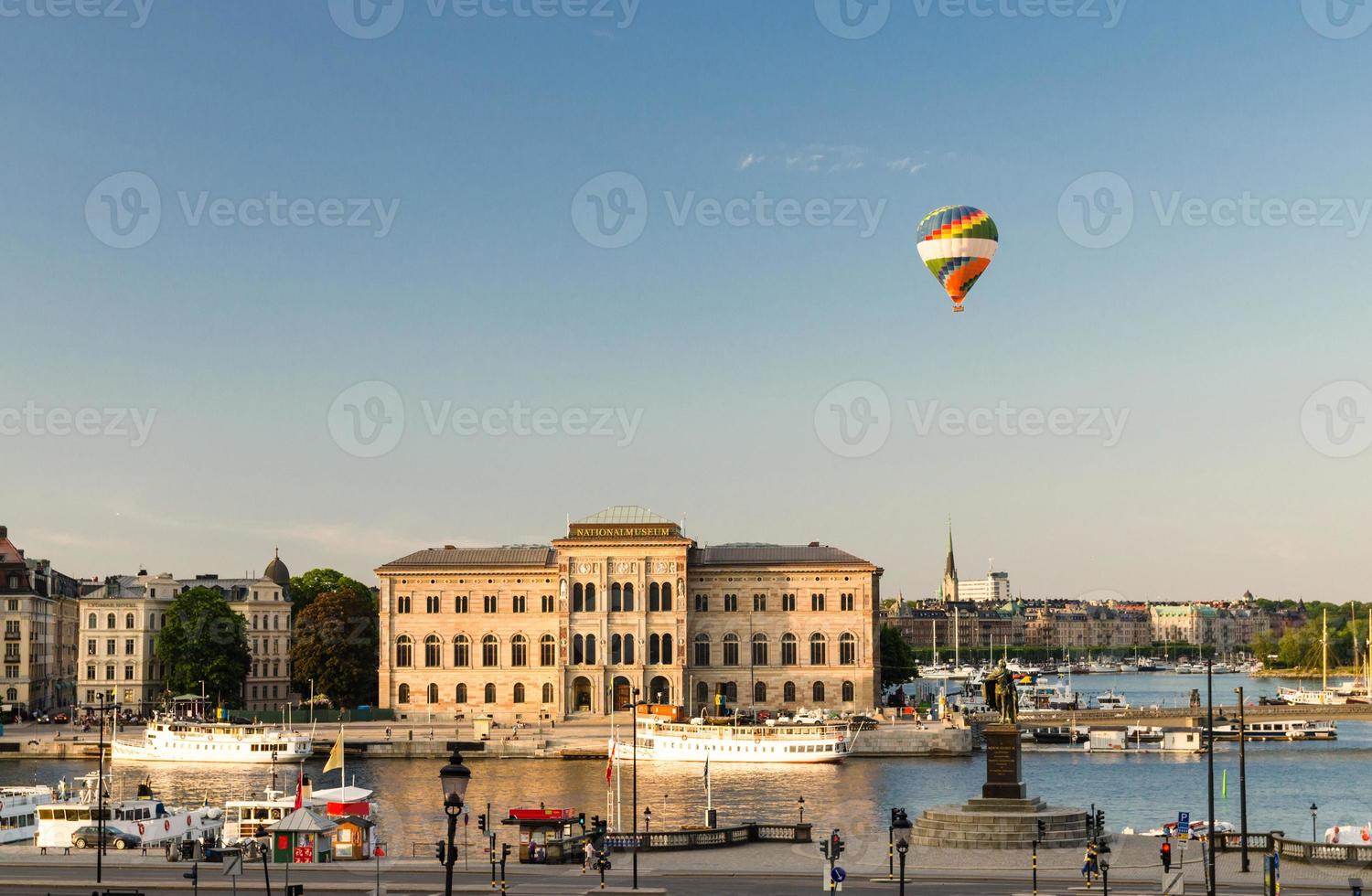 nationalmuseet för de sköna konsterna nära sjön Malaren, stockholm, sverige foto