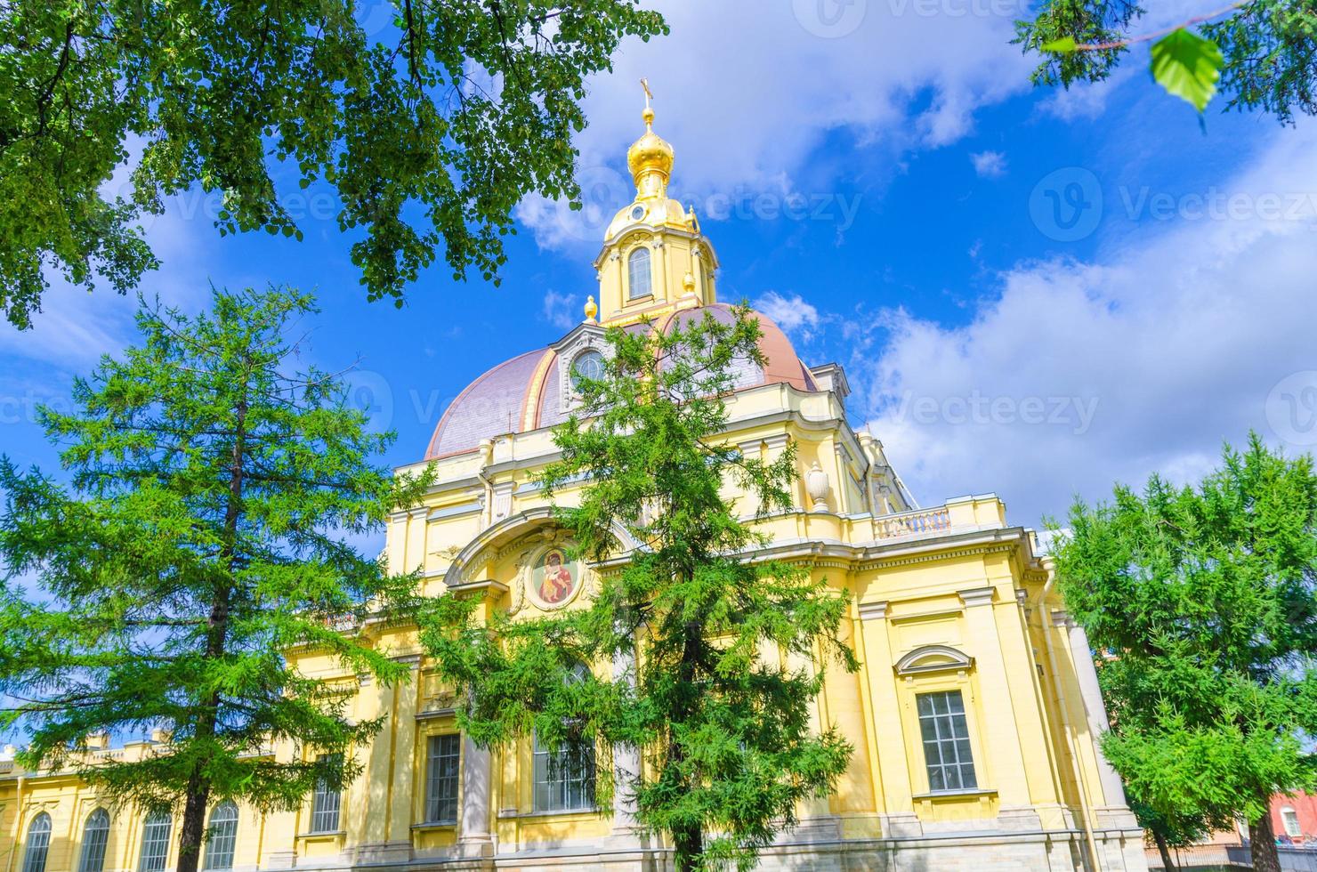 det storhertigliga gravvalvets mausoleum i nybarock kupolbyggnad foto