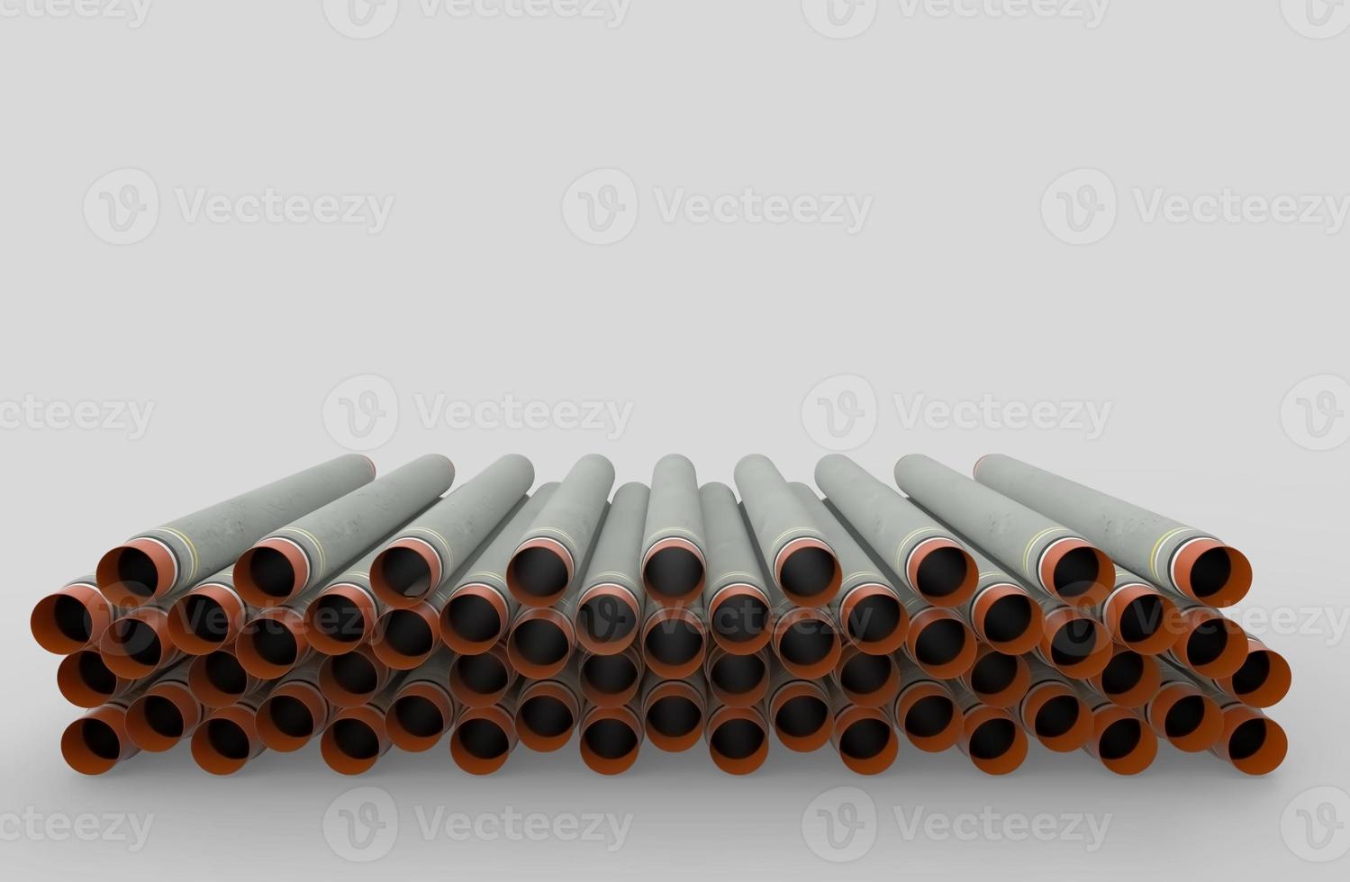 olja plast metall ström cylinder rör bakgrund textur 3d illustration rendering foto