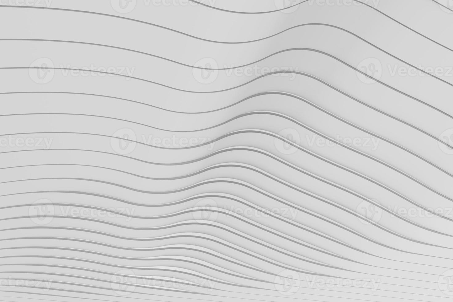 abstrakt vit vågig randig linje böjt slät retromönster med wave pastell halvtonsstruktur. foto