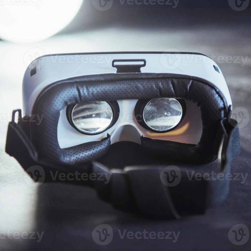 virtuell verklighet glasögon isolerade foto