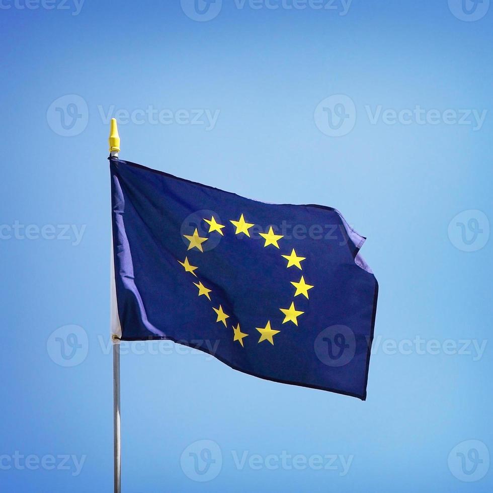 Europas flagga foto