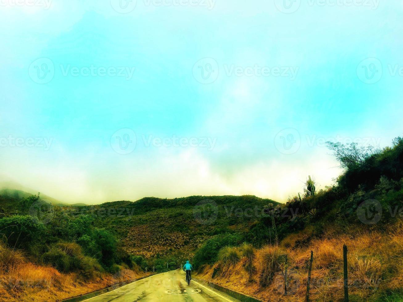 cykel, himmel, natur foto