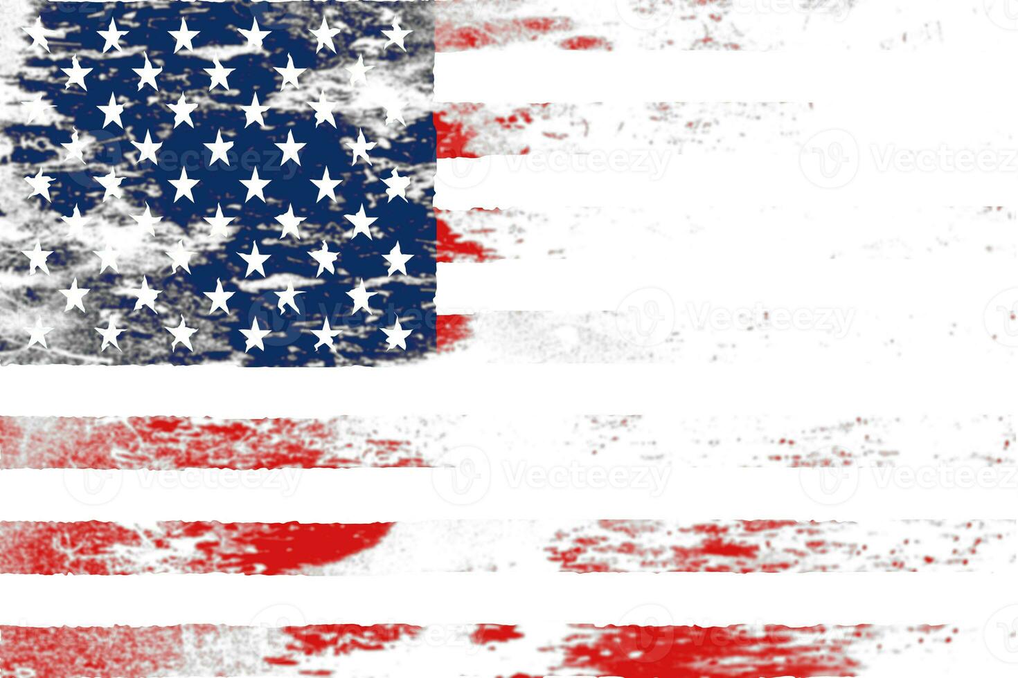 grunge av amerikanska flaggan bakgrund foto