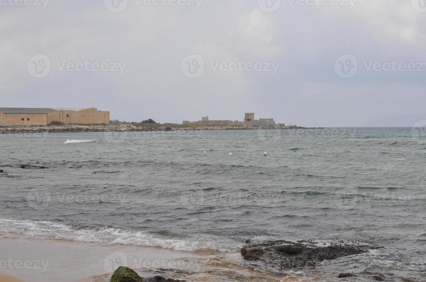 stranden i trapani foto