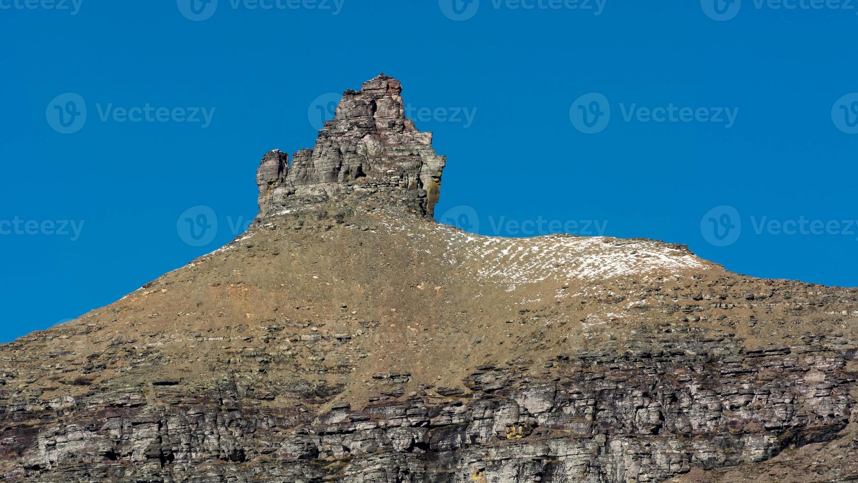 naturskön utsikt över glaciärens nationalpark foto