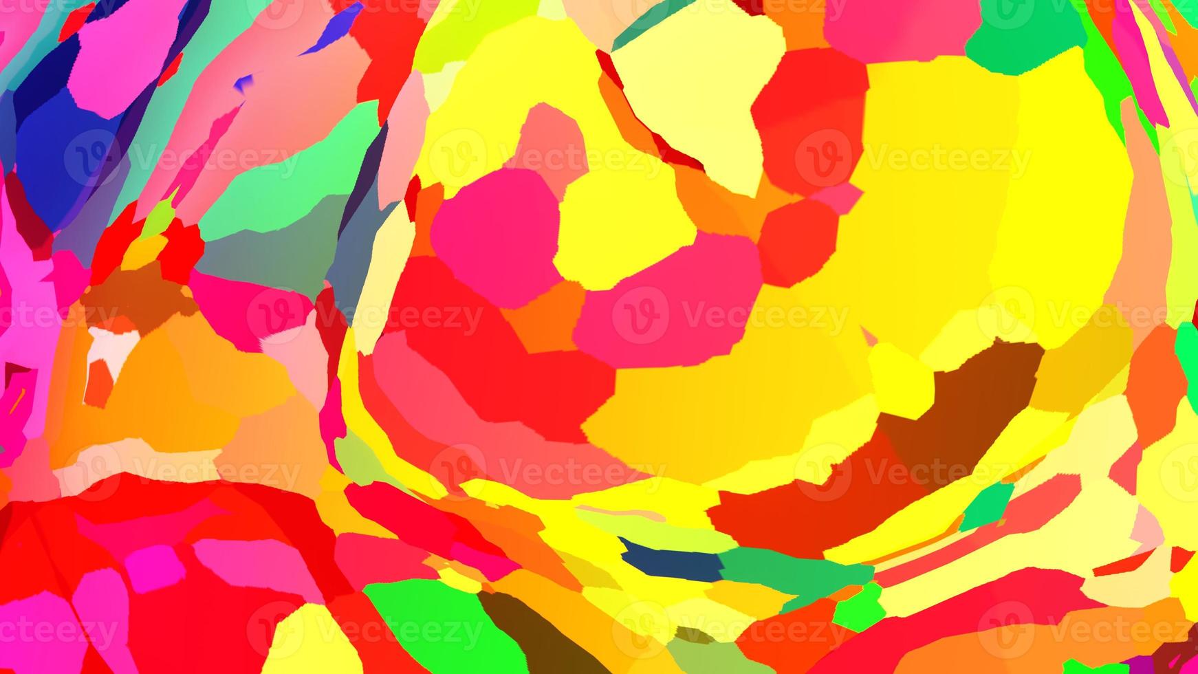 psykedeliska suddiga färg droppar bakgrund. färgglada grunge i 3d gör ljusa färger akvarell vätska foto