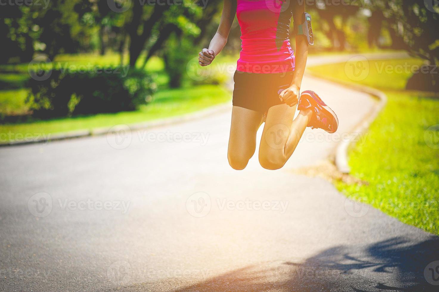 förbereda för jogging foto