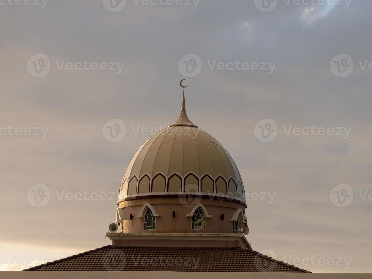 arkitektur kupol av moskén foto