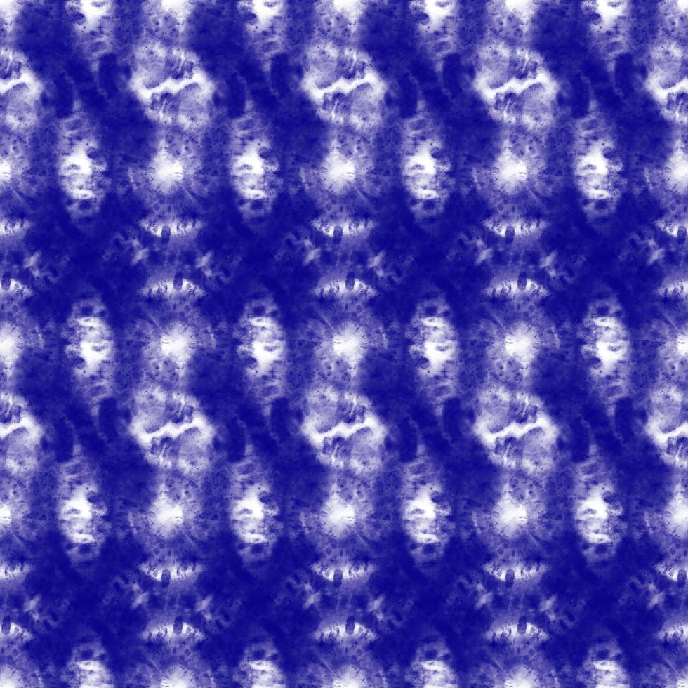 tie dye shibori mönster-indigo blå batik sömlös bakgrund foto