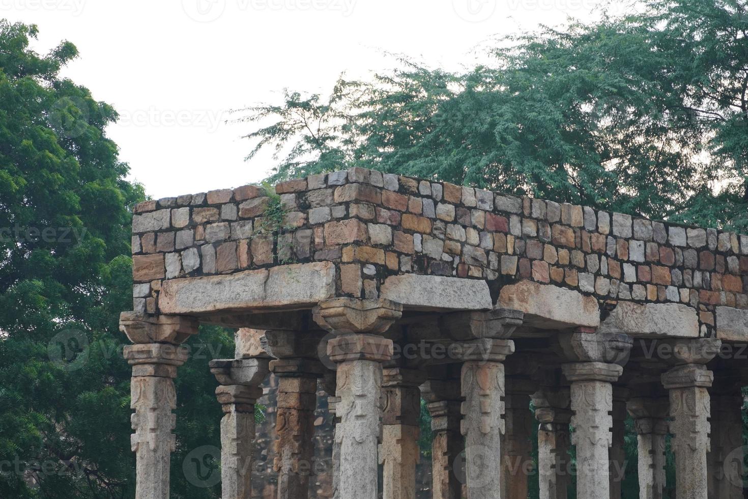 historiska gamla strukturbild utomhus gamla byggnadsbilder i Indien foto