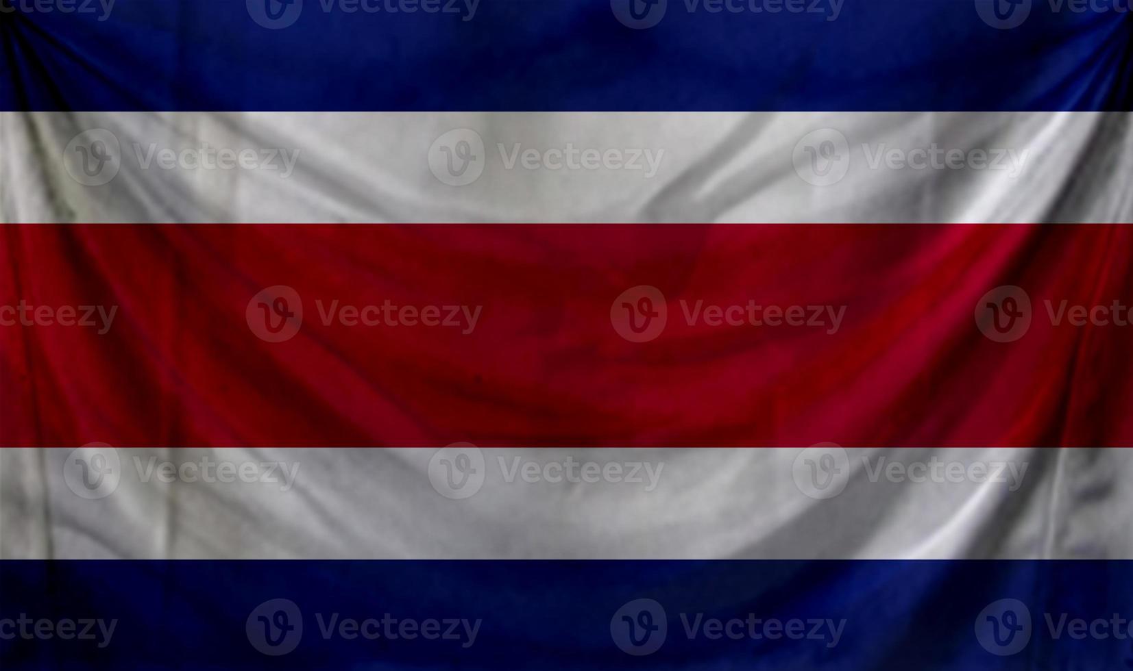 costa rica flaggan vajar. bakgrund för patriotisk och nationell design foto