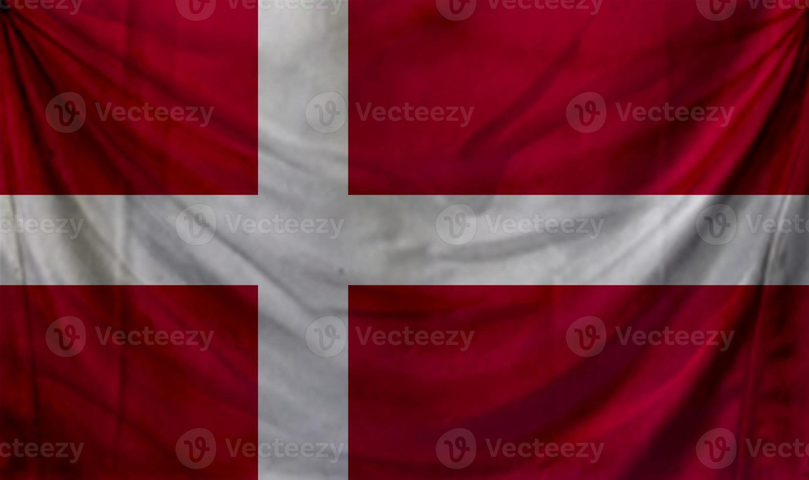 danmarksflaggan vajar. bakgrund för patriotisk och nationell design foto