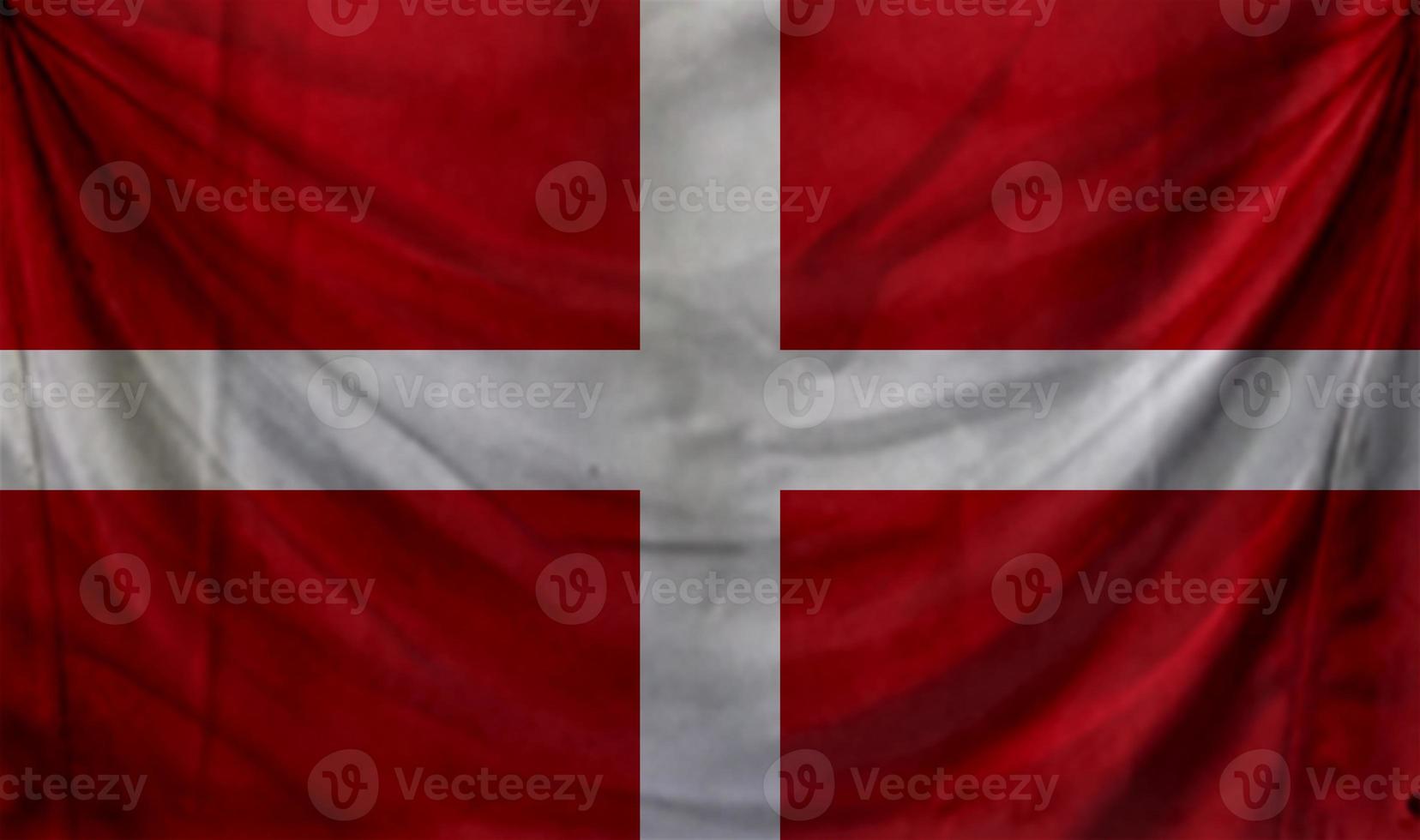 suverän militär order av malta flagga våg design foto