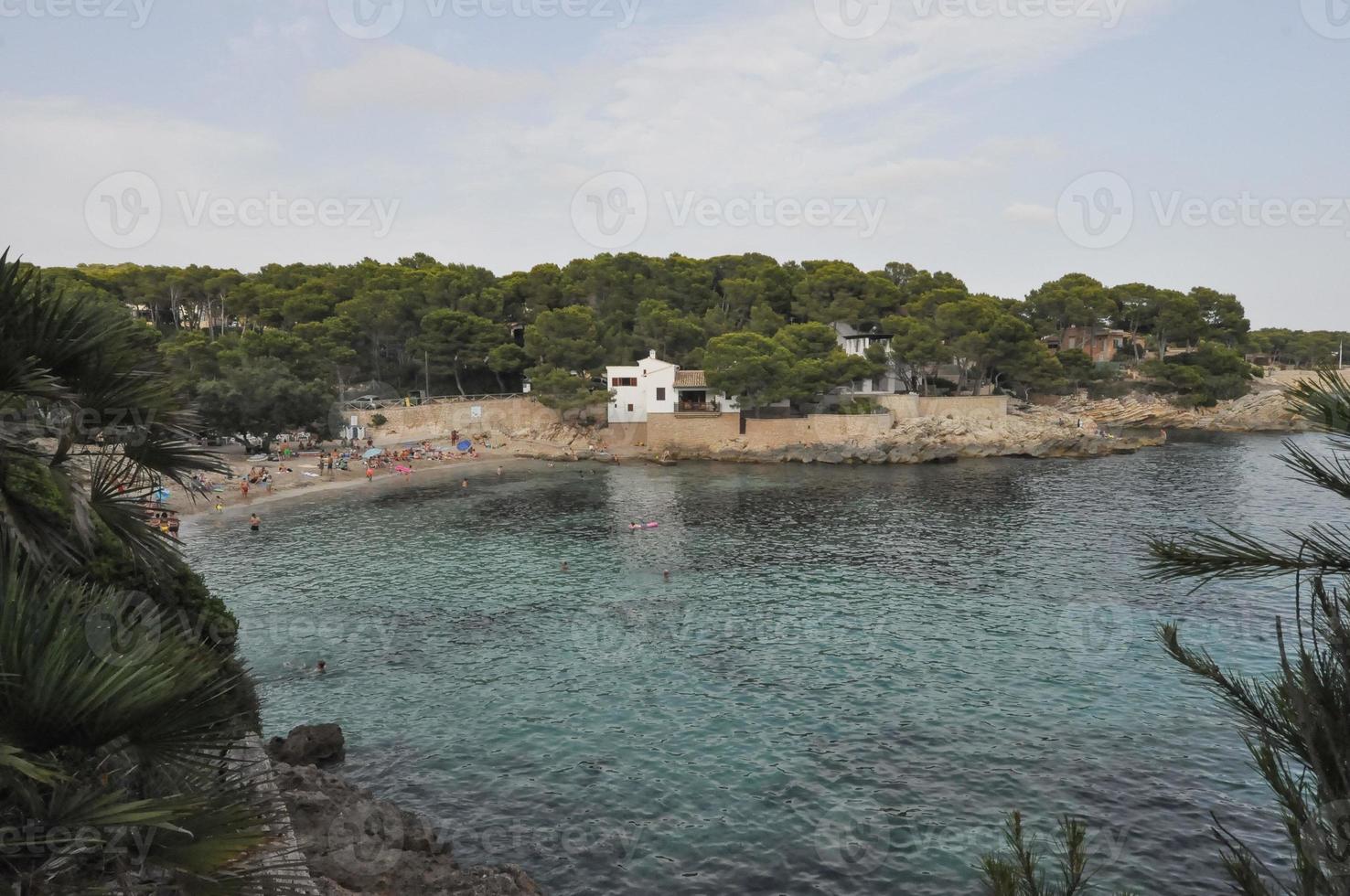 cala gat stranden på Mallorca foto