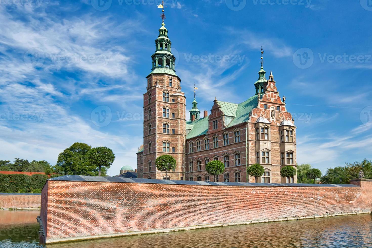 köpenhamns berömda rosenborgs slott foto