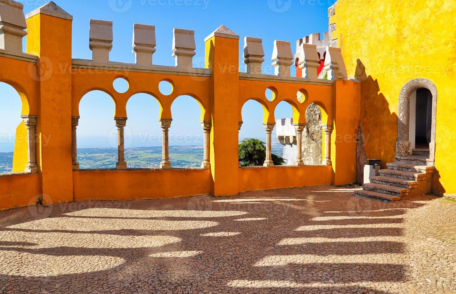 pena palace, sintra - portugal foto