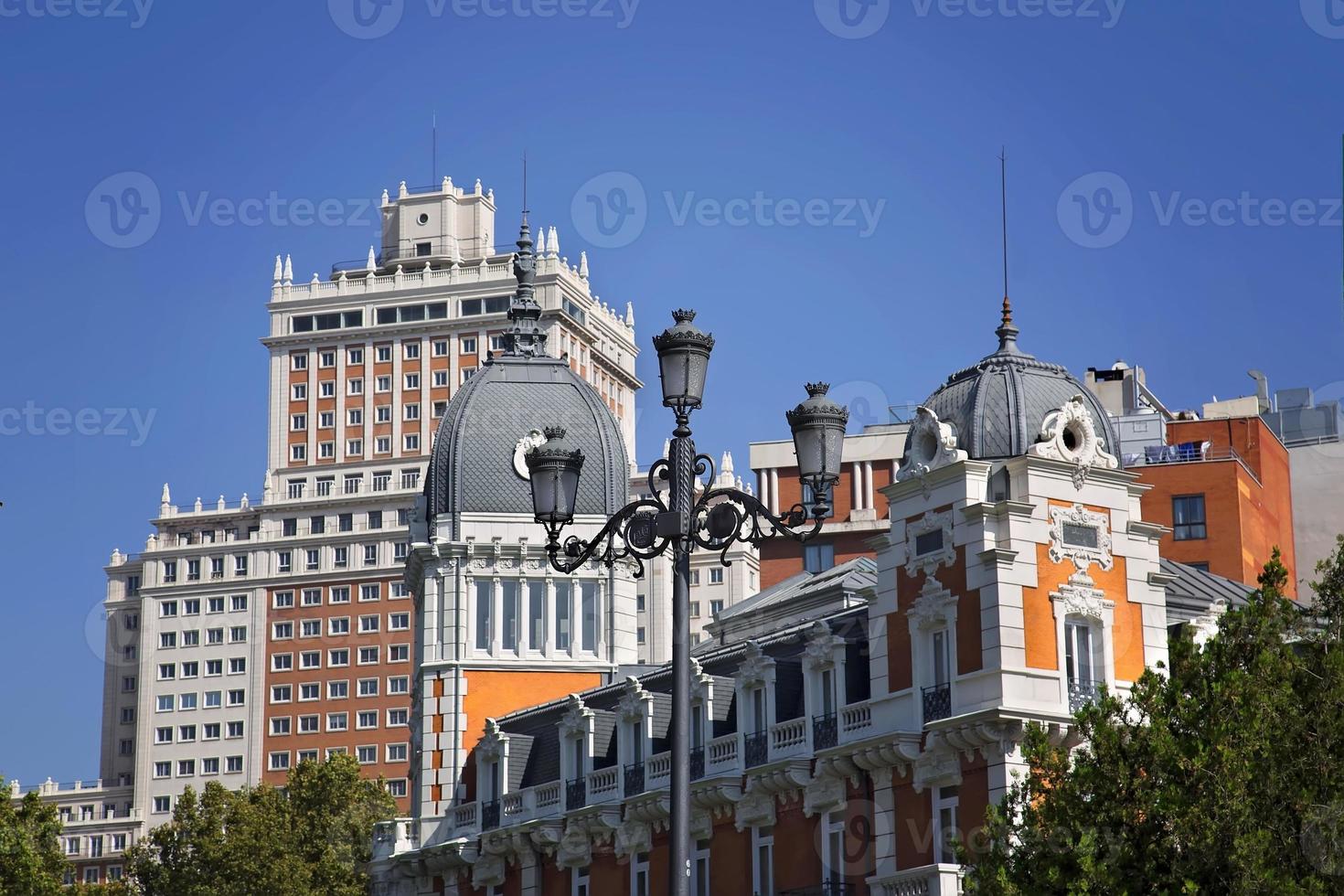 madrid, plaza de espana foto