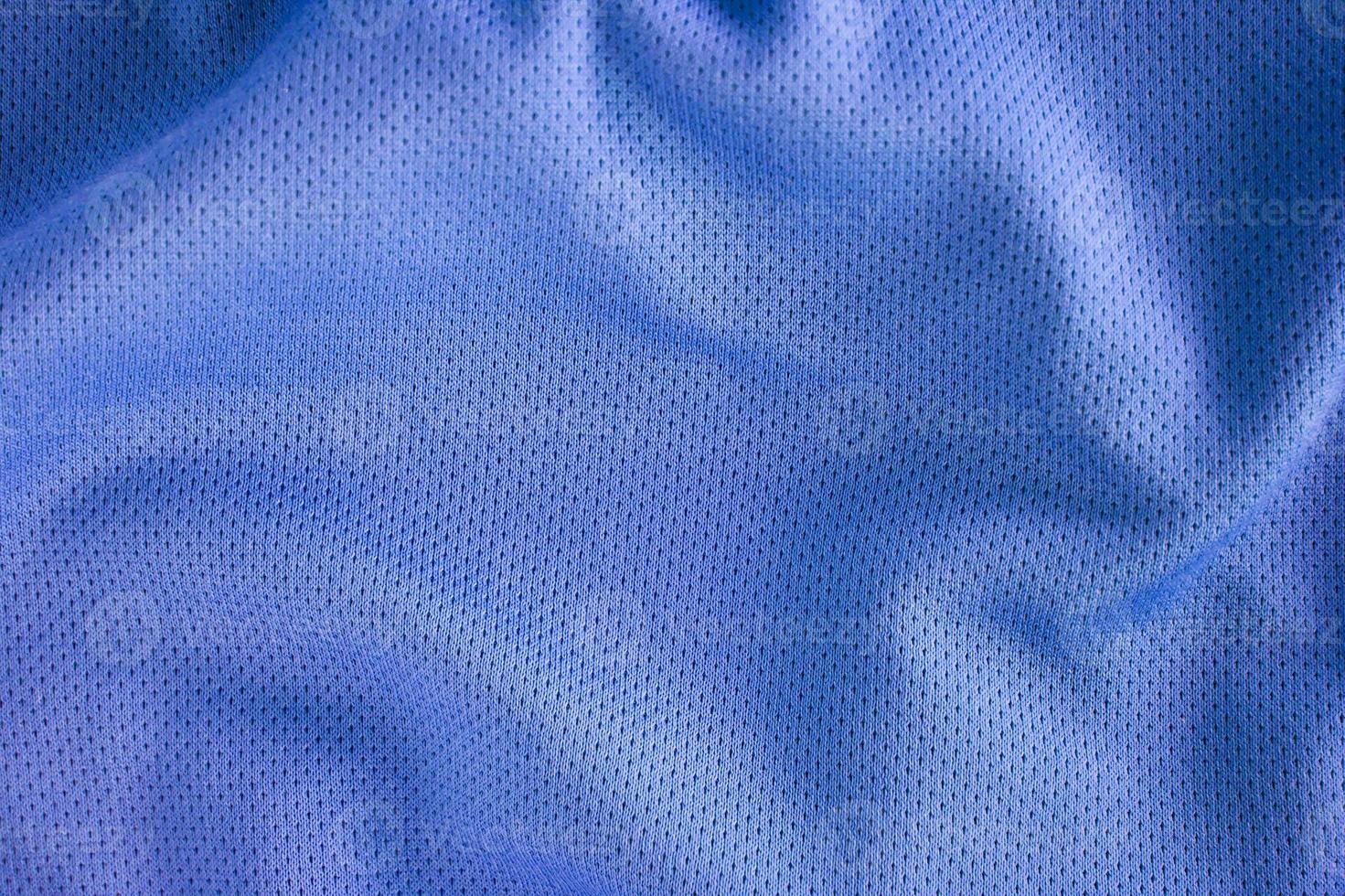 sportkläder tyg textur bakgrund, ovanifrån av tyg textil yta foto