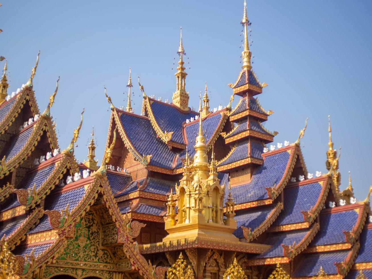 thungsaliam, sukhothai, thailand, 2021 - templets namn är pi pat mongkol foto