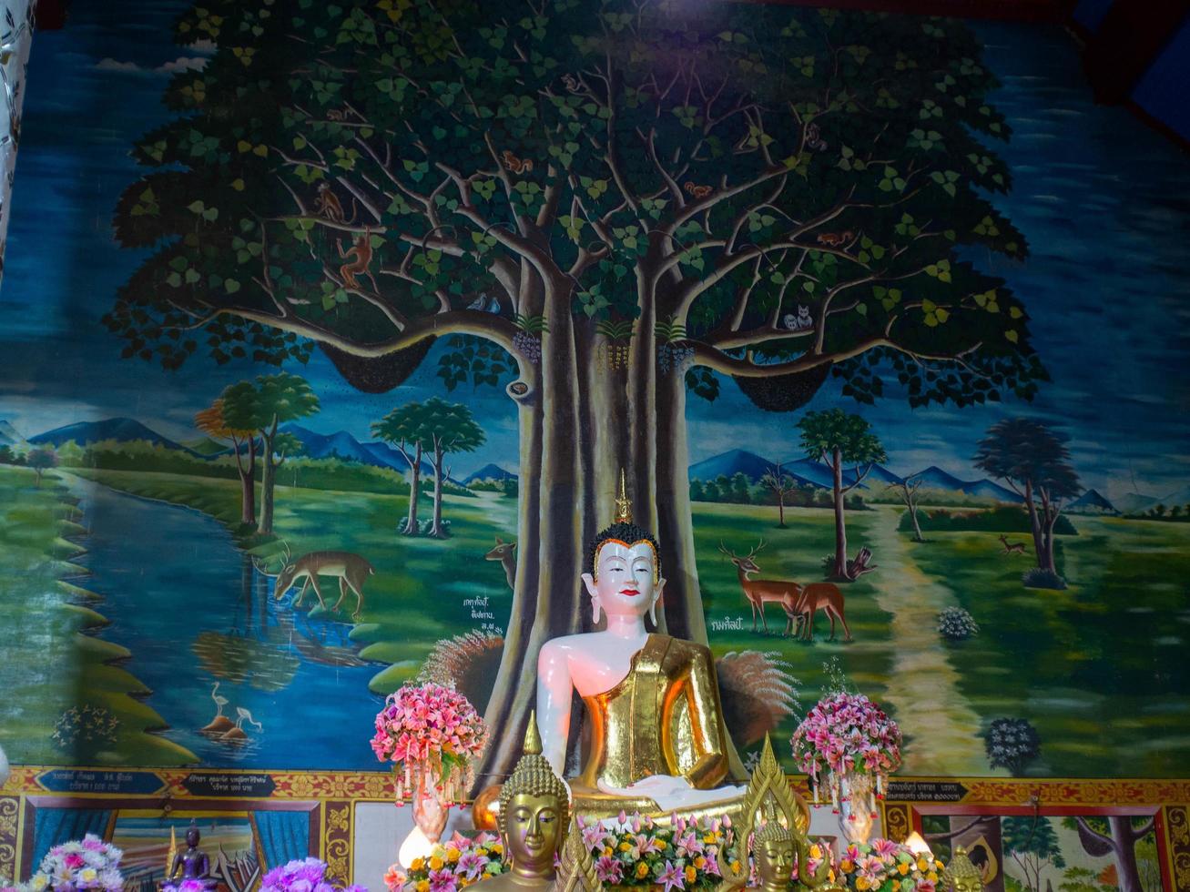 tempel i thailand foto