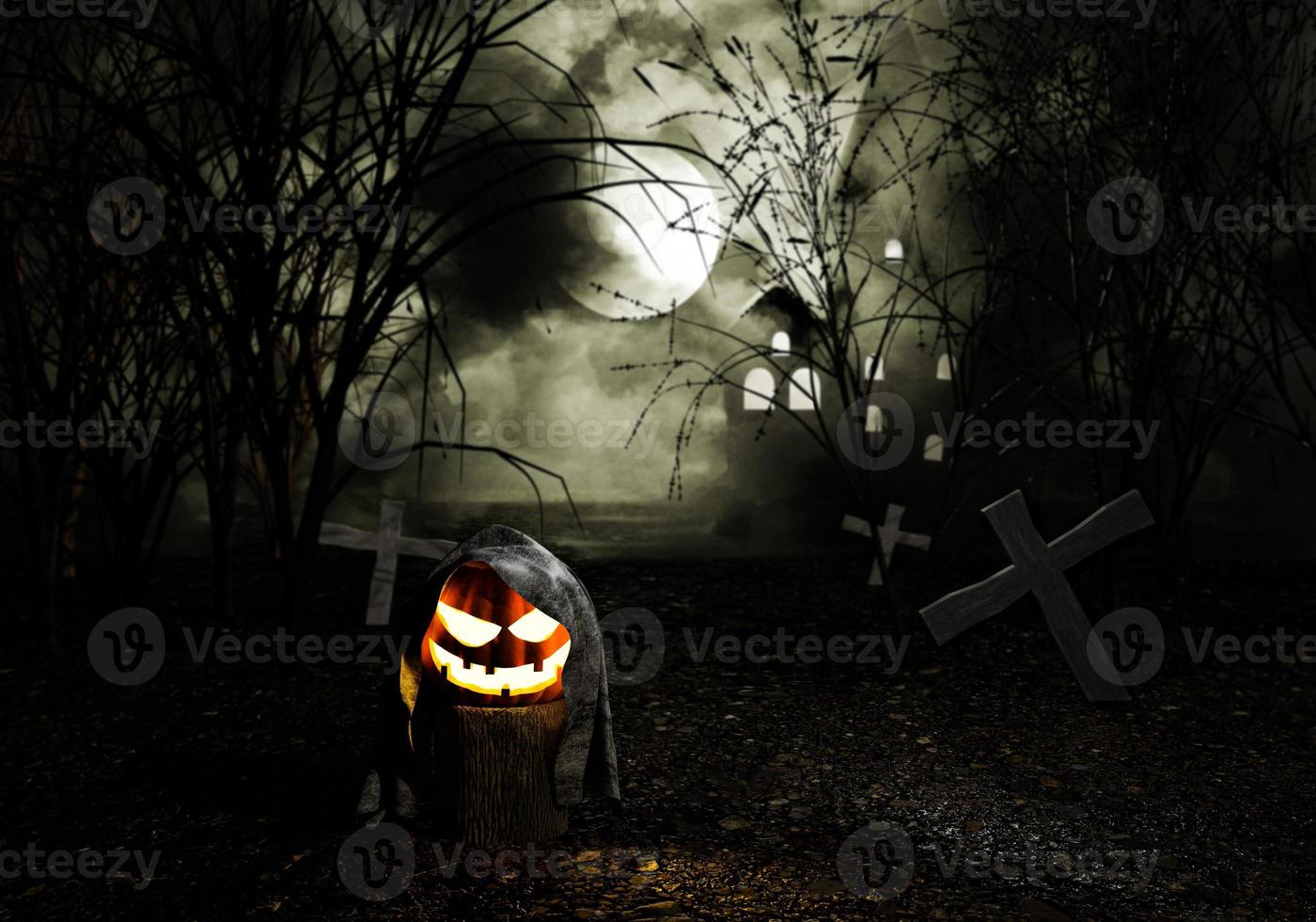 halloween pumpor bakgrund foto
