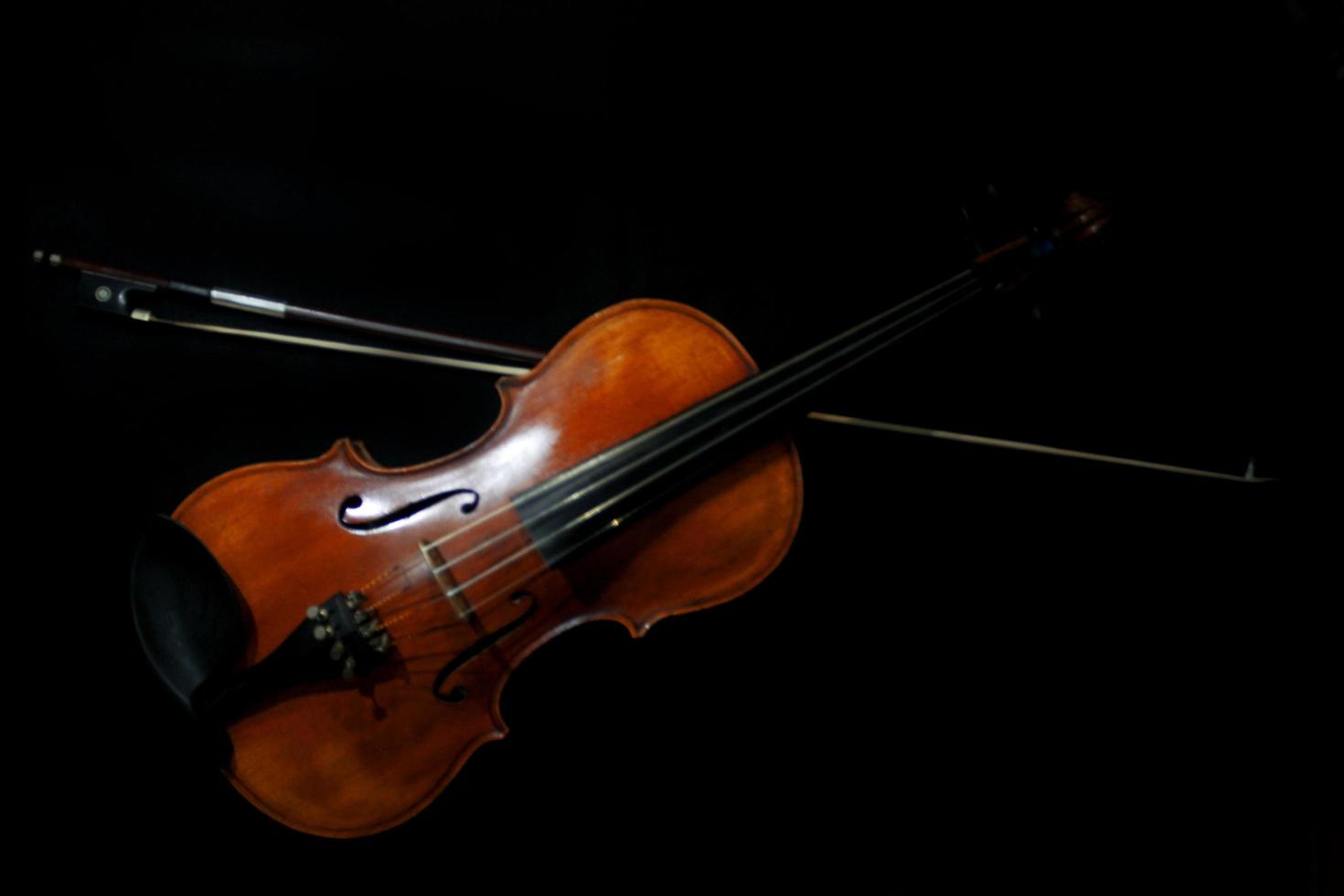 violin bakgrundsmusik för företag och banner foto