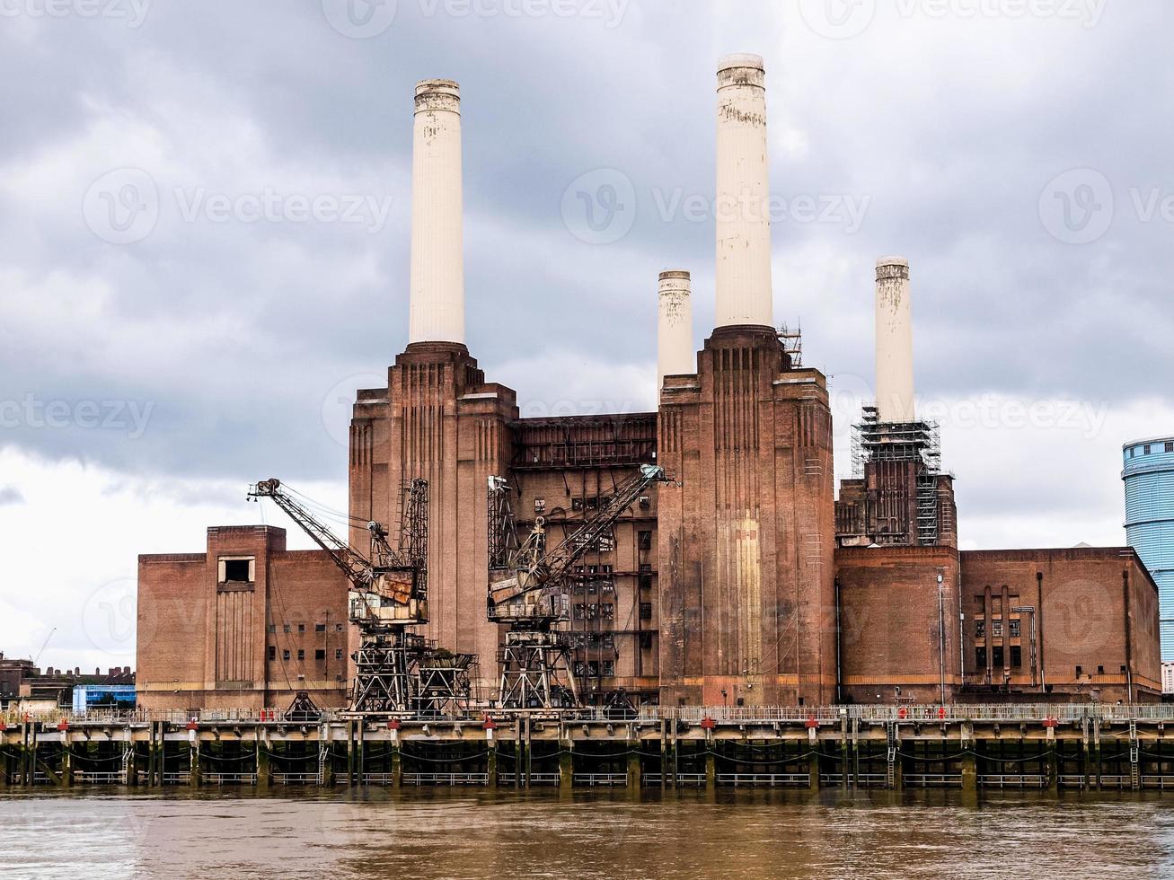hdr battersea kraftstation london foto
