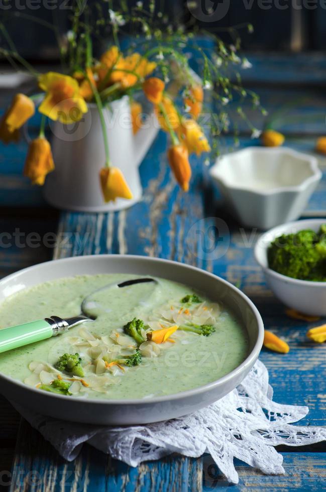 broccoli soppa puré foto
