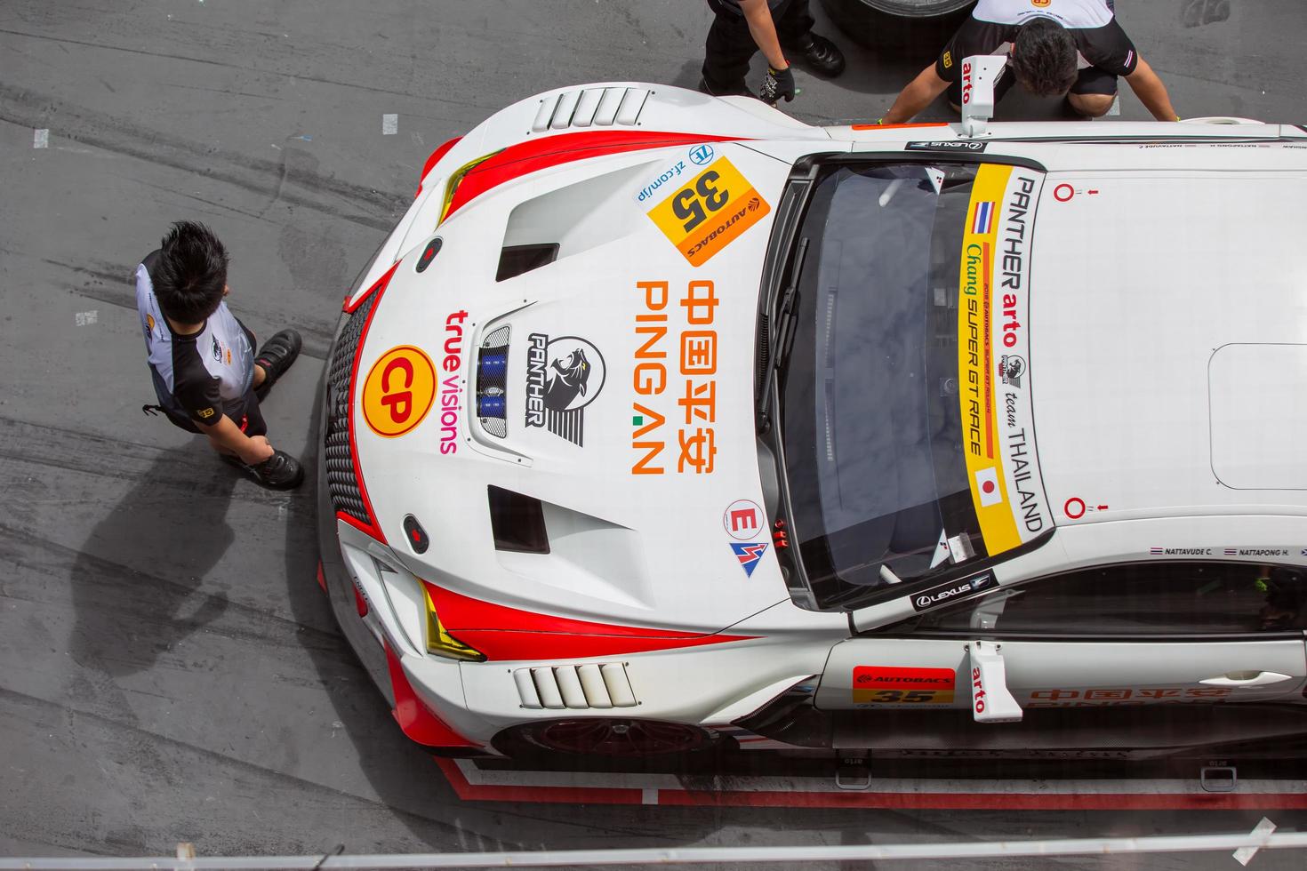 7 till 8 oktober 2017 burirum, thailand chang super gt race 2017 omgång 7 på chang internationella krets, buriram, thailand. foto