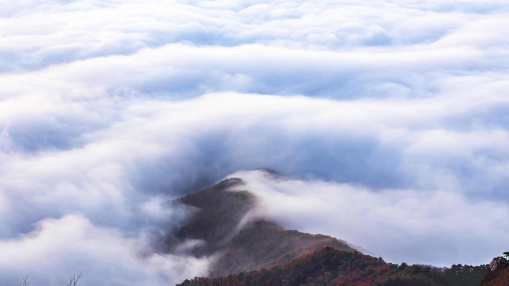 blå himmel abstrakt panoramautsikt bakgrund. kunde naturkoncept med kopieringsutrymme. textur och mönster tapet bakgrunder. foto