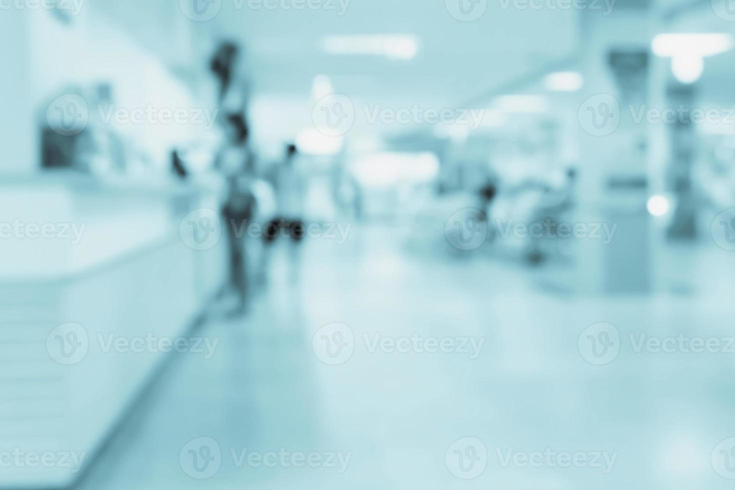 sjukhus interiör oskärpa bakgrund foto