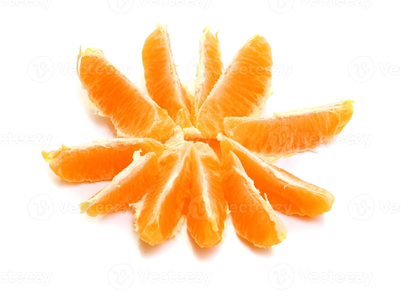 mandarin söt frukt foto