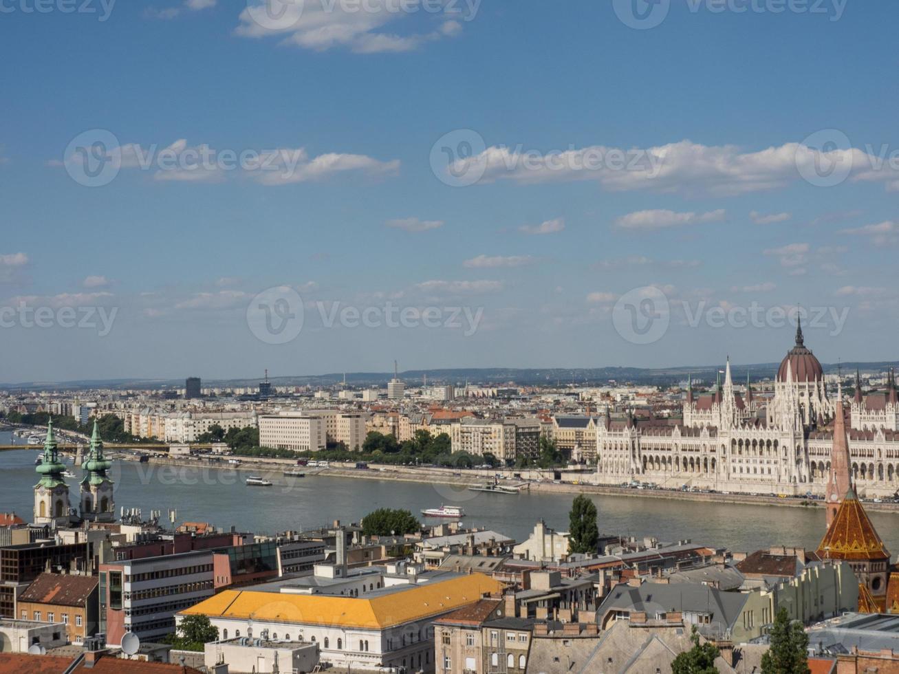 staden budapest i Ungern foto