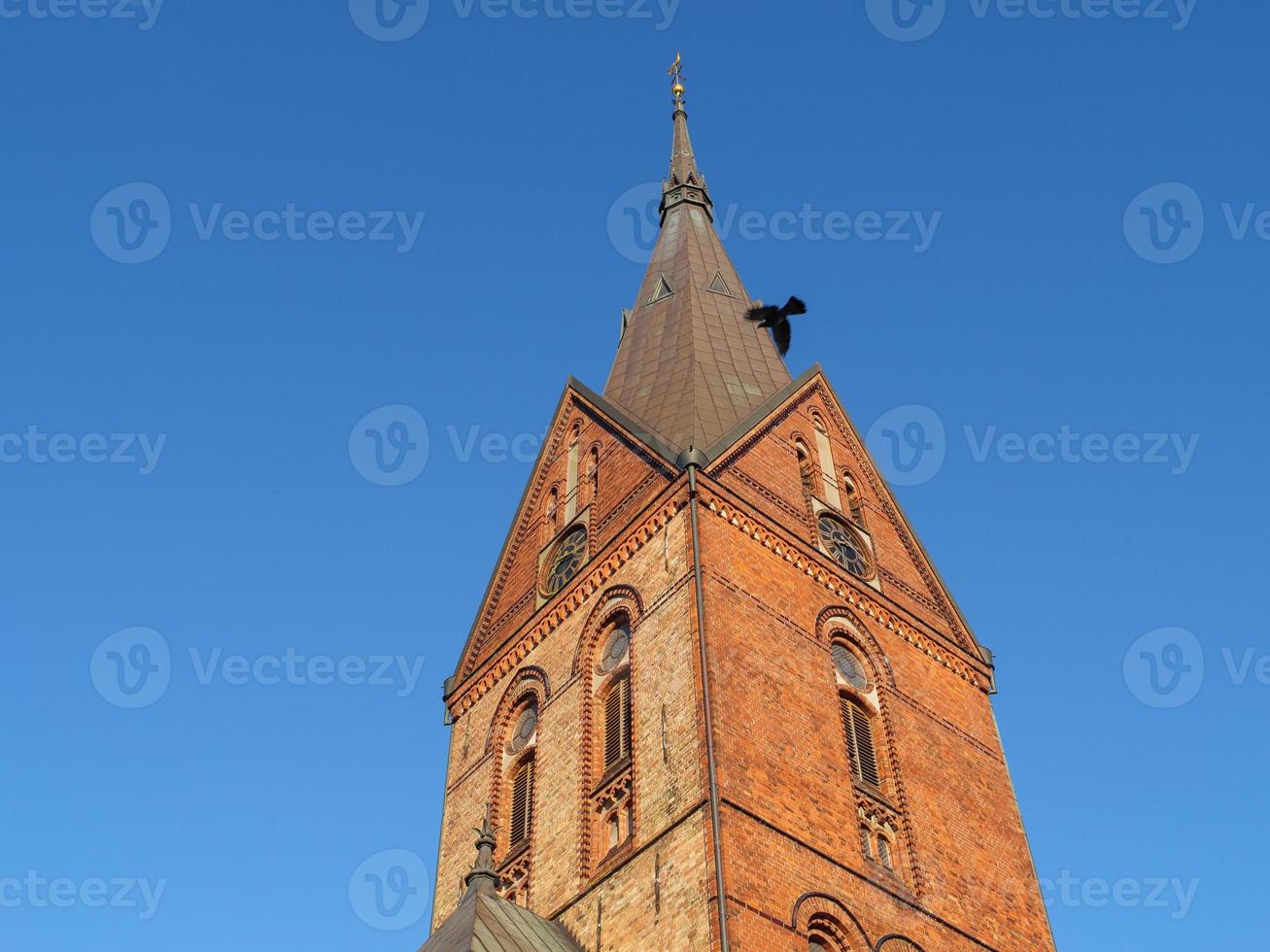 staden flensburg vid Östersjön foto