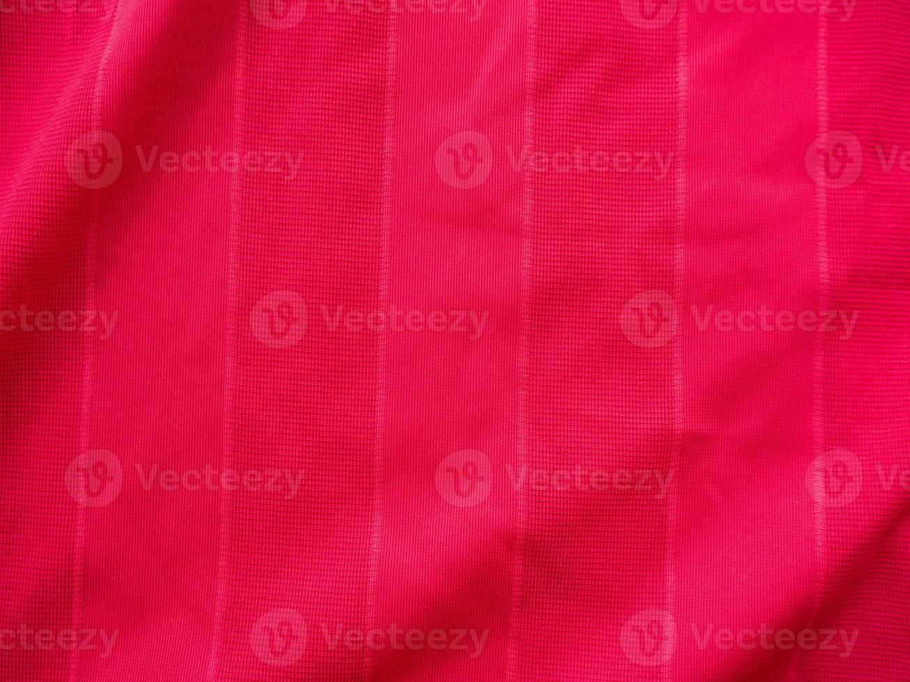 röda sportkläder tyg jersey textur foto