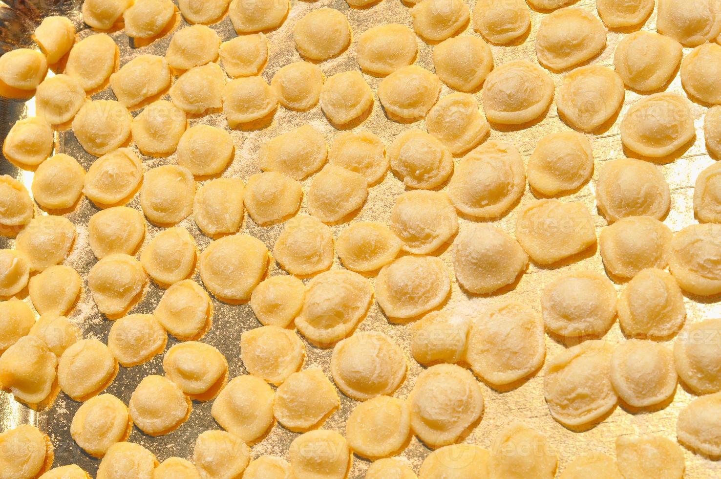 orecchiette pasta mat foto