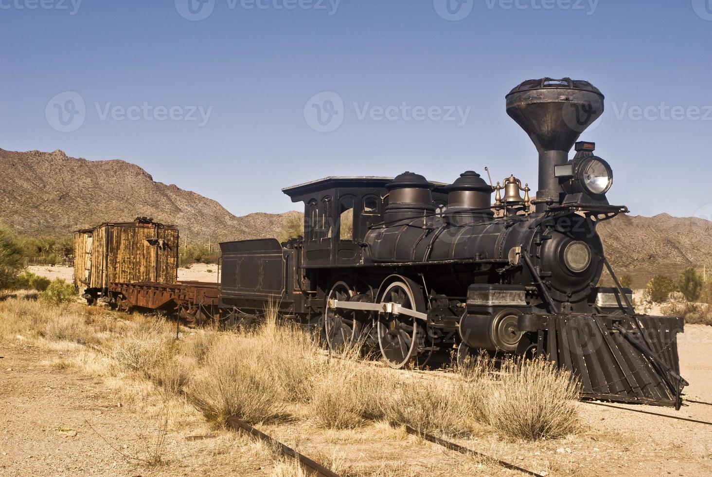 gamla västra tåget foto