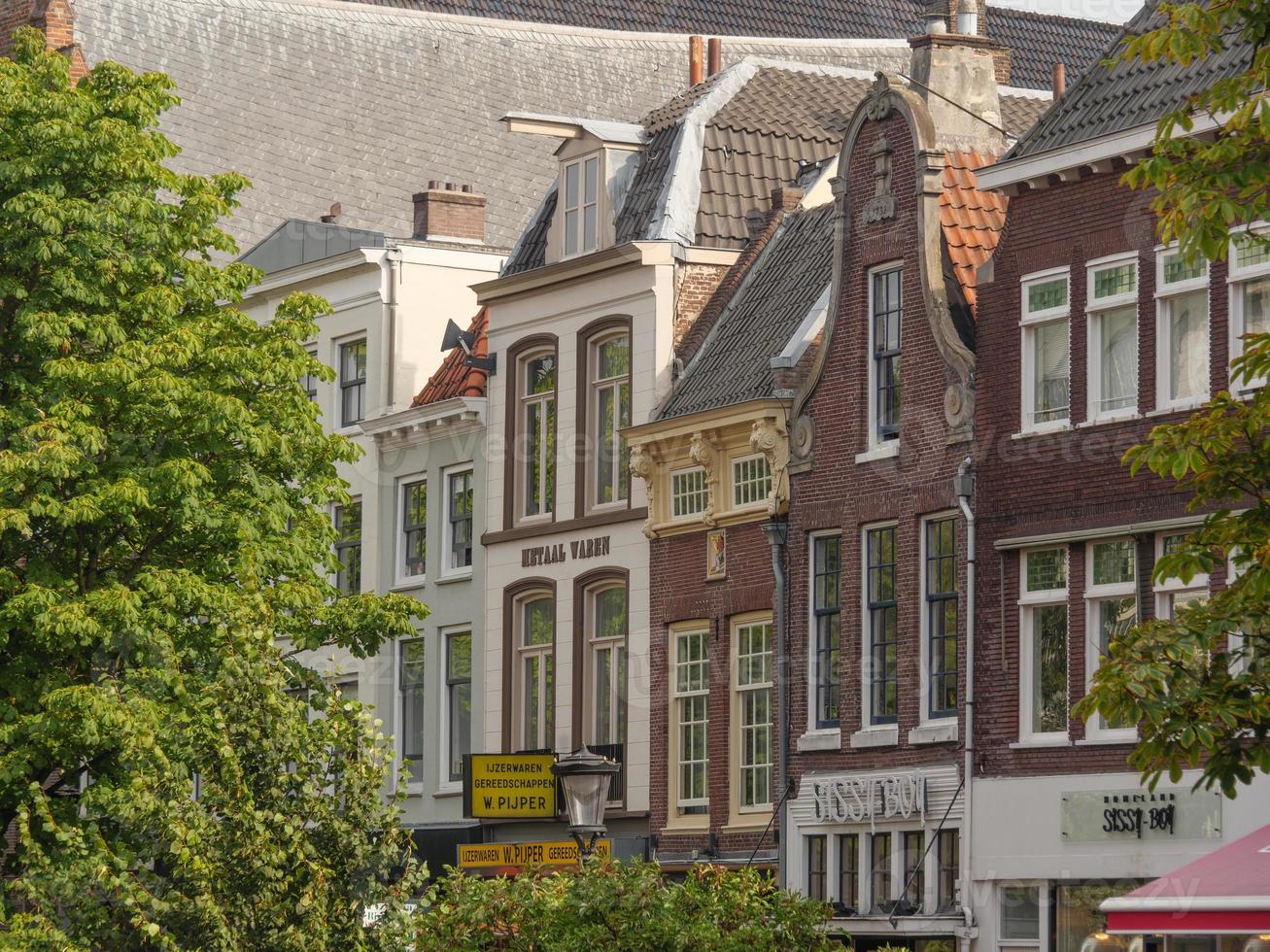 staden utrecht i nederländerna foto