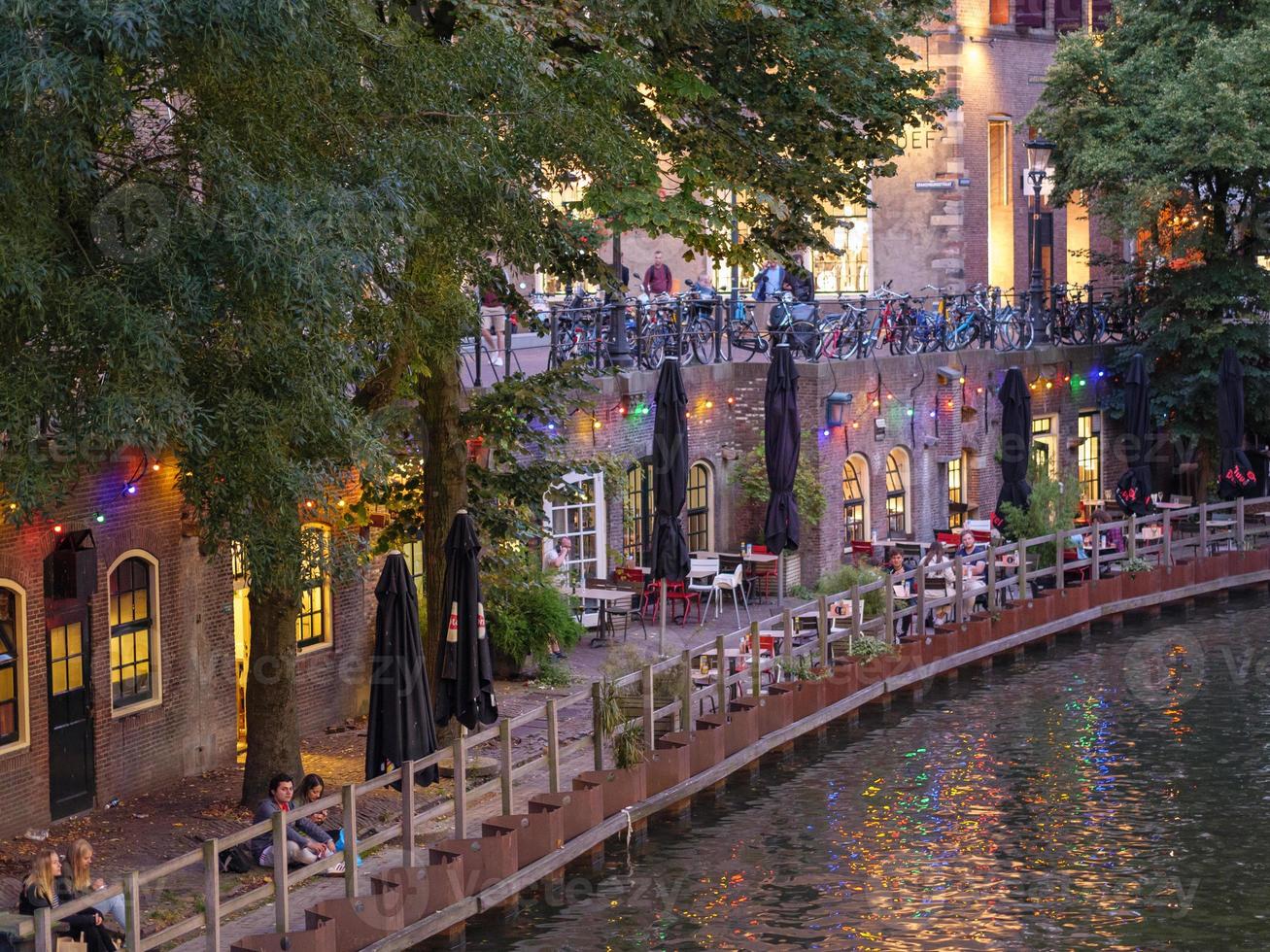 utrecht stad i Nederländerna foto