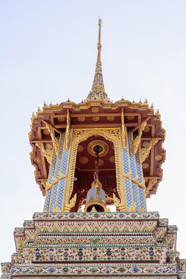 wat phra kaew är ett landmärke i Thailand. foto