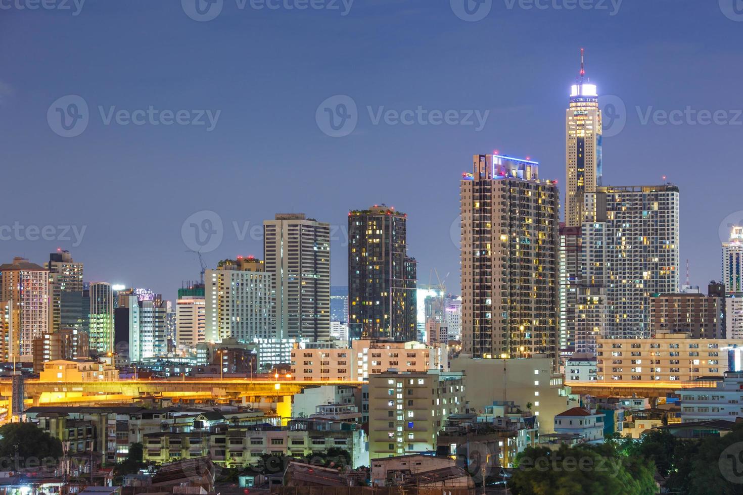 bangkok stadsbild foto