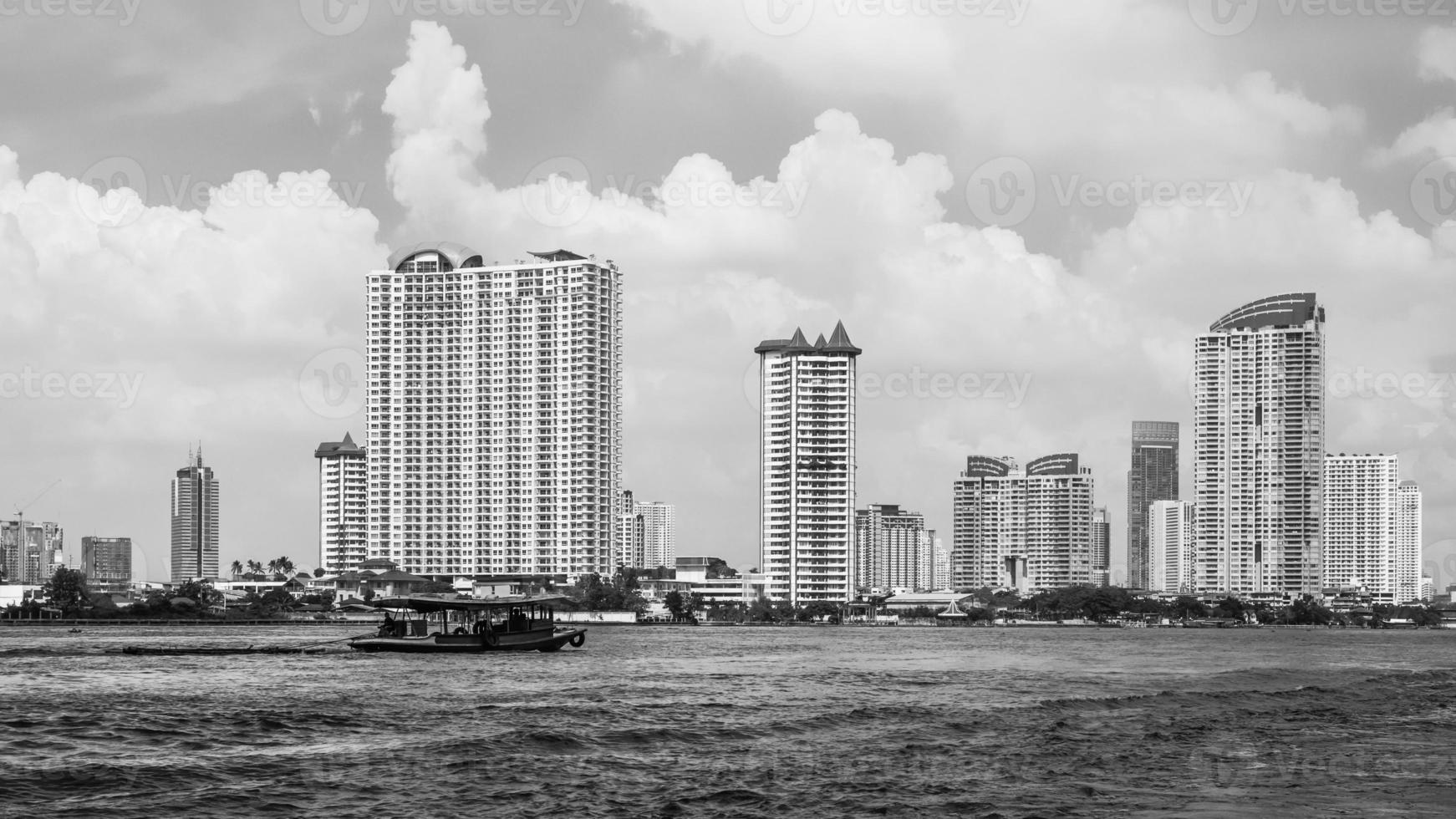 stadsbilden i Bangkok foto