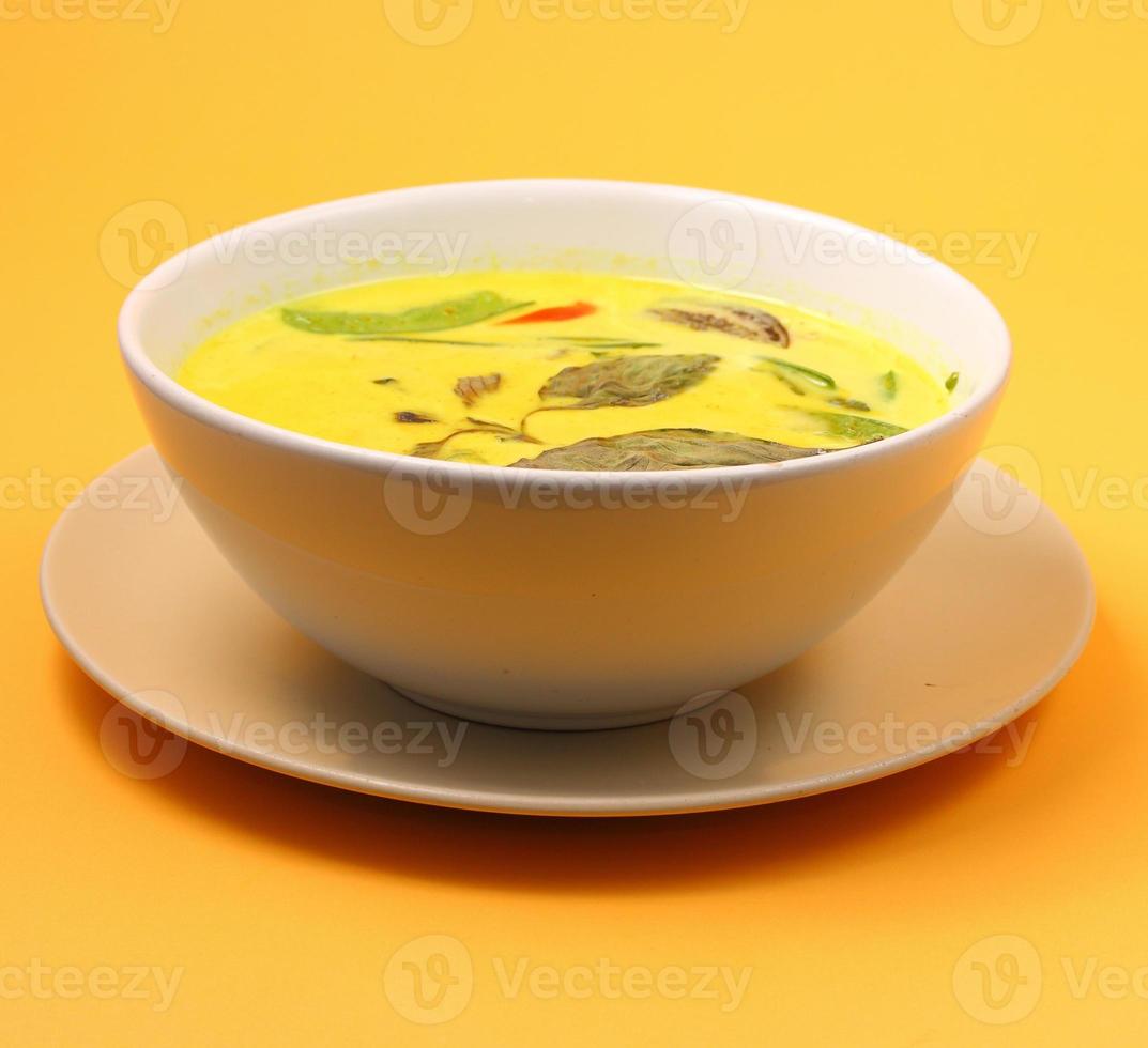 Thailand grön curry foto