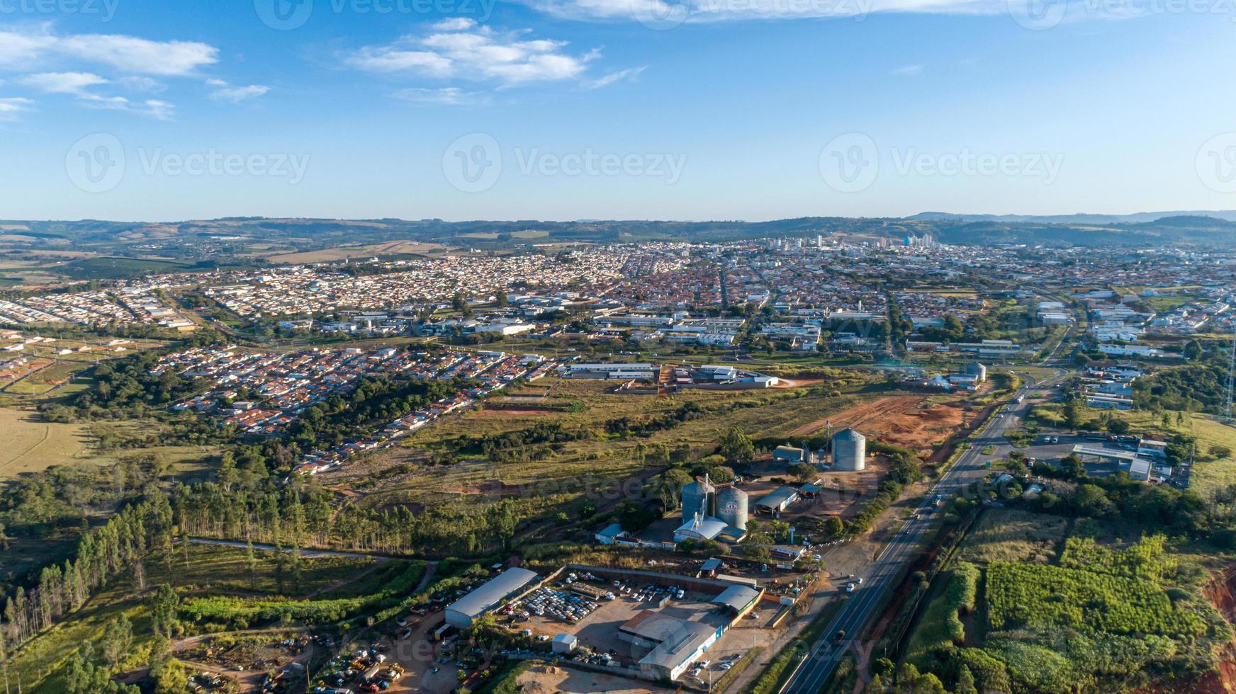 Flygfoto över Brasilien foto