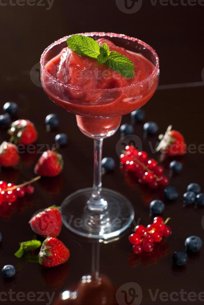jordgubbar margarita cocktail foto