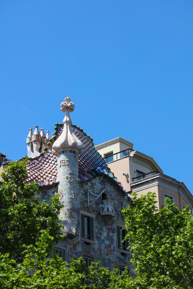 barcelona, 24 april 2022 - casa batllo den 24 april 2016 i Barcelona, Spanien. foto