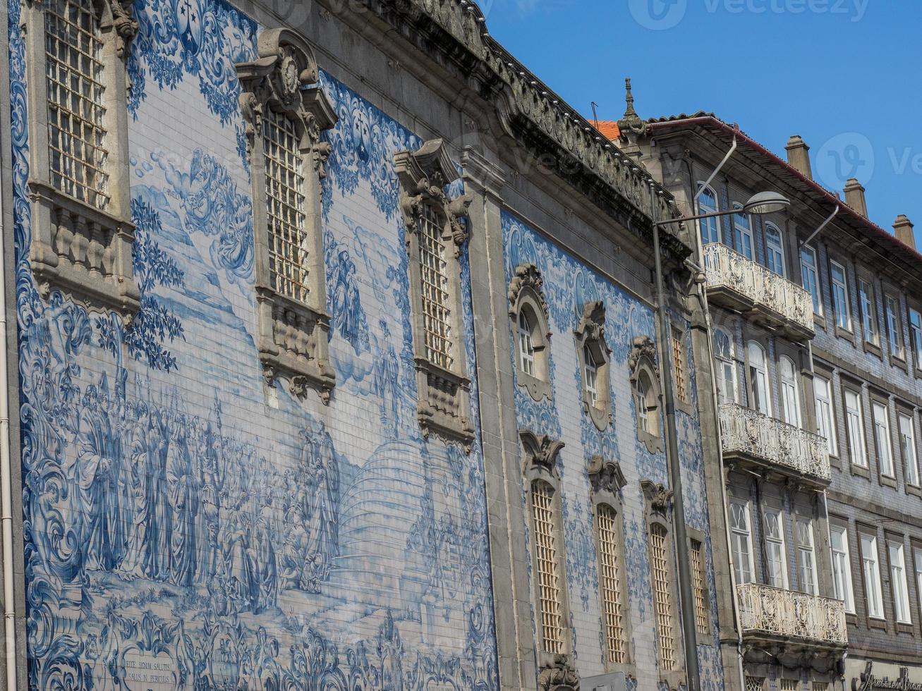 floden douro och staden Porto foto