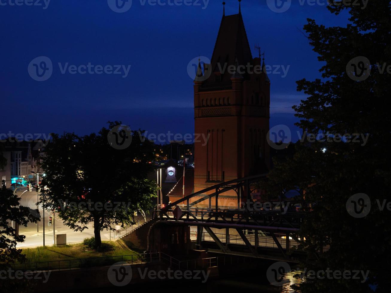 Lübeck stad vid Östersjön foto
