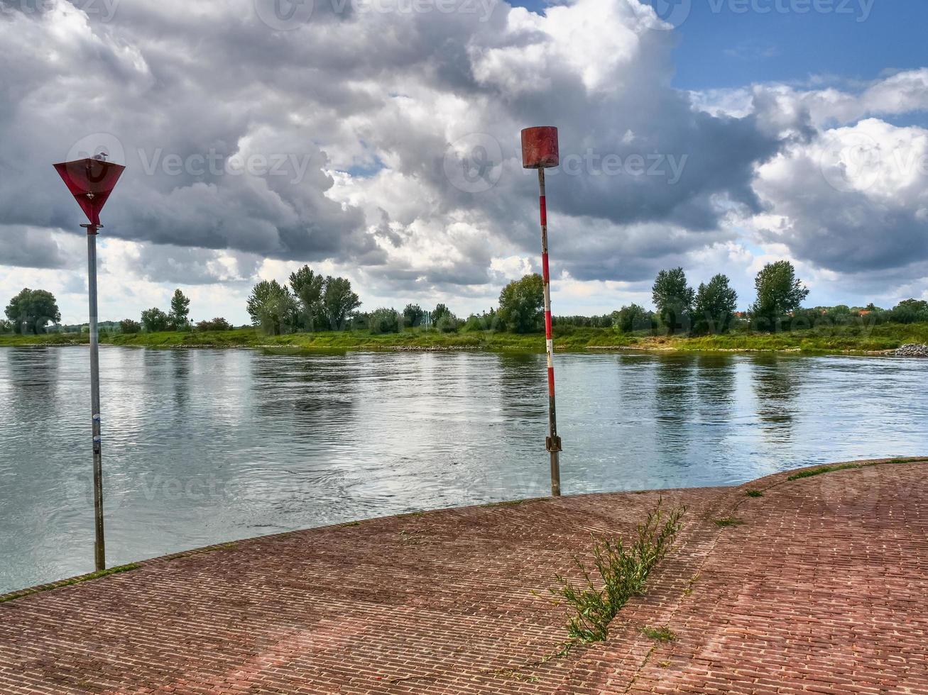 zutphen vid ijsselfloden foto